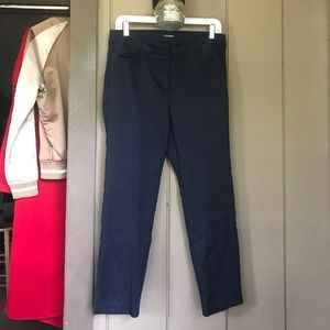 Roz & Ali Patterned Ankle Jacquard Trouser